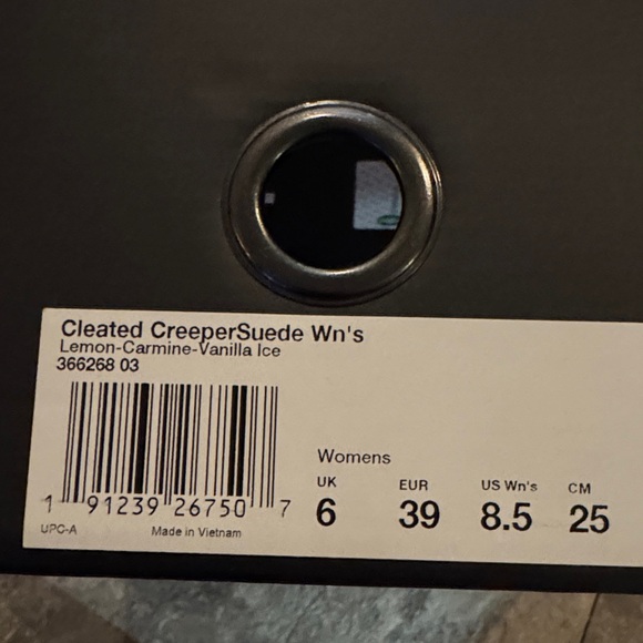 Puma Fenty Shoes - Women's Cleated Creeper Suede Platforms - Lemon, Carmine, Vanilla Ice